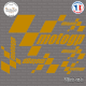 Stickers Planche Moto GP Sticks-em.fr Couleurs au choix