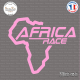 Sticker Africa Race Logo Sticks-em.fr Couleurs au choix