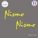 2 Stickers Nismo Sticks-em.fr Couleurs au choix