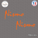 2 Stickers Nismo Sticks-em.fr Couleurs au choix