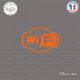 Sticker Wifi Logo Sticks-em.fr Couleurs au choix