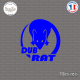 Sticker JDM Dub-Rat Sticks-em.fr Couleurs au choix