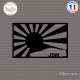 Sticker JDM Sunshine Sticks-em.fr Couleurs au choix