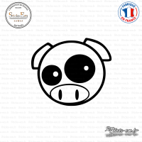 Sticker JDM Pig Sticks-em.fr Couleurs au choix