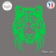 Sticker Lion Tribal Sticks-em.fr Couleurs au choix