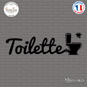 Sticker Toilettes WC