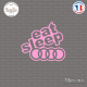 Sticker JDM Eat Sleep Audi Sticks-em.fr Couleurs au choix