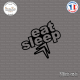 Sticker JDM Eat Sleep Citroen Sticks-em.fr Couleurs au choix