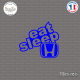 Sticker JDM Eat Sleep Honda Sticks-em.fr Couleurs au choix