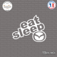 Sticker JDM Eat Sleep Mazda Sticks-em.fr Couleurs au choix