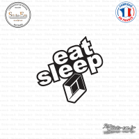 Sticker JDM Eat Sleep Renault Sticks-em.fr Couleurs au choix