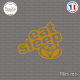 Sticker JDM Eat Sleep Toyota Sticks-em.fr Couleurs au choix