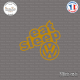 Sticker JDM Eat Sleep Volkswagen Sticks-em.fr Couleurs au choix