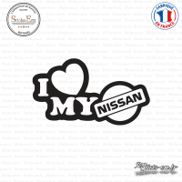 Sticker JDM I Love My Nissan Sticks-em.fr Couleurs au choix
