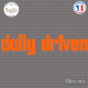 Sticker JDM daily driven Sticks-em.fr Couleurs au choix