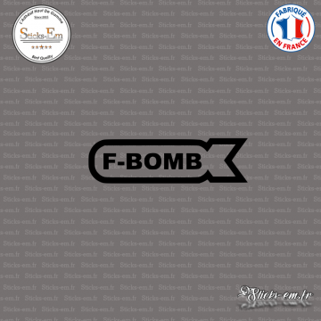 Sticker JDM F-Bomb