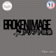 Sticker JDM Broken Images Sticks-em.fr Couleurs au choix