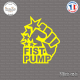 Sticker JDM Fist Pump Sticks-em.fr Couleurs au choix