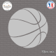 Sticker Ballon de Basket Sticks-em.fr Couleurs au choix