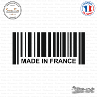 Sticker Code Barre Made in France