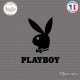 Sticker Lapin Playboy Sticks-em.fr Couleurs au choix
