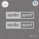 2 Stickers Aprilia Sport Sticks-em.fr Couleurs au choix