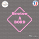 Sticker Breton à bord Sticks-em.fr Couleurs au choix
