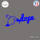 Sticker JDM disney dope Sticks-em.fr Couleurs au choix