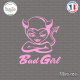 Sticker JDM Bad Girl Diablesse Sticks-em.fr Couleurs au choix