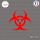 Sticker Biohazard Sticks-em.fr Couleurs au choix