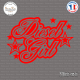 Sticker JDM Diesel Girl Sticks-em.fr Couleurs au choix