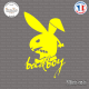 Sticker Bad Boy Lapin PlayBoy Sticks-em.fr Couleurs au choix