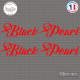 2 Stickers Black Pearl XL Sticks-em.fr Couleurs au choix