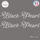2 Stickers Black Pearl XL Sticks-em.fr Couleurs au choix