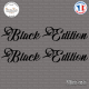 2 Stickers Black Edition XL Sticks-em.fr Couleurs au choix