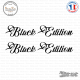 2 Stickers Black Edition Sticks-em.fr Couleurs au choix
