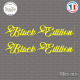 2 Stickers Black Edition Sticks-em.fr Couleurs au choix