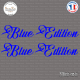 2 Stickers Blue Edition XL Sticks-em.fr Couleurs au choix