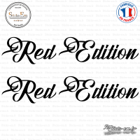 2 Stickers Red Edition XL