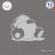 Sticker Sleepy JDM Panda Sticks-em.fr Couleurs au choix