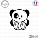 Sticker JDM Ours Panda Sticks-em.fr Couleurs au choix