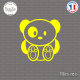 Sticker JDM Ours Panda Sticks-em.fr Couleurs au choix