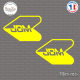 2 Stickers JDM Flèche Sticks-em.fr Couleurs au choix