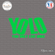 Sticker JDM YOLO Sticks-em.fr Couleurs au choix