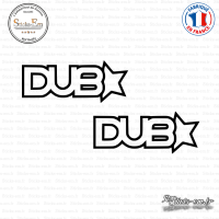 2 Stickers JDM Dub Star Sticks-em.fr Couleurs au choix