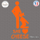 Sticker JDM She Loves Cheese Sticks-em.fr Couleurs au choix