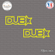 2 Stickers JDM Dub Star Sticks-em.fr Couleurs au choix