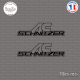 2 Stickers BMW AC Schnitzer Sticks-em.fr Couleurs au choix