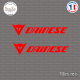 2 Stickers Logo Dainese Sticks-em.fr Couleurs au choix