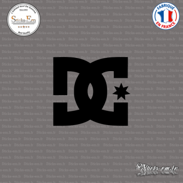 Sticker Dc-Shoes Logo